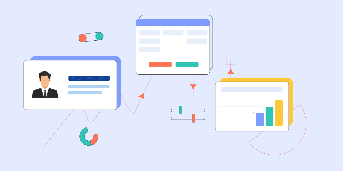 AI-powered CRM dashboard with customer analytics